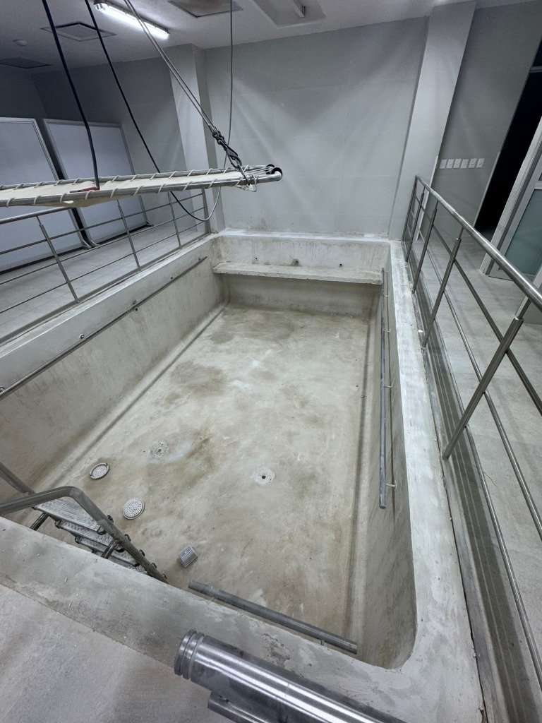 Antes Alberca para Rehabilitación